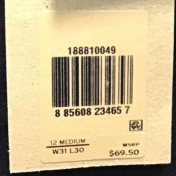 Levi's 711 Skinny Jeans in Black - Size 12 - NWT - Picture 6 of 8